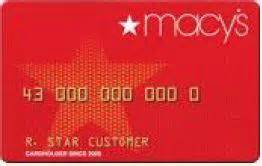 Macy's Credit Card & Gift Cards