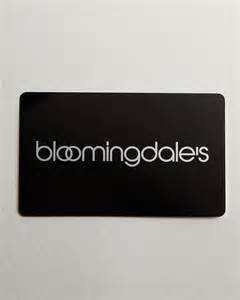 Bloomingdale's Credit Card & Gift Cards