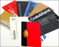 Store Credit Cards Online